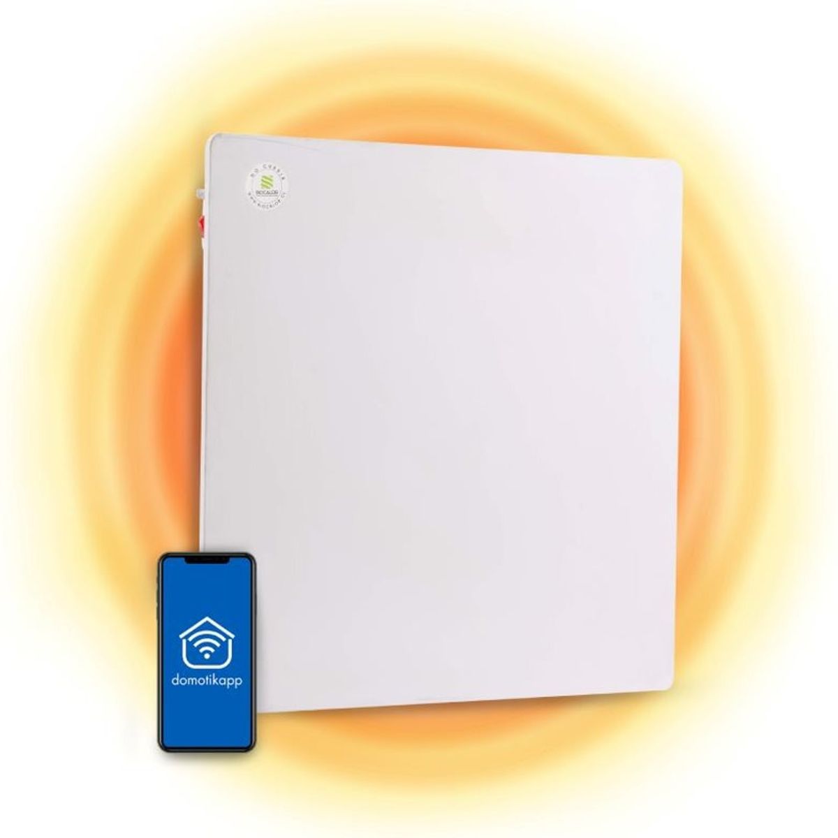 BIOCALOR - Panel Eléctrico Bajo Consumo Bio800 Wifi