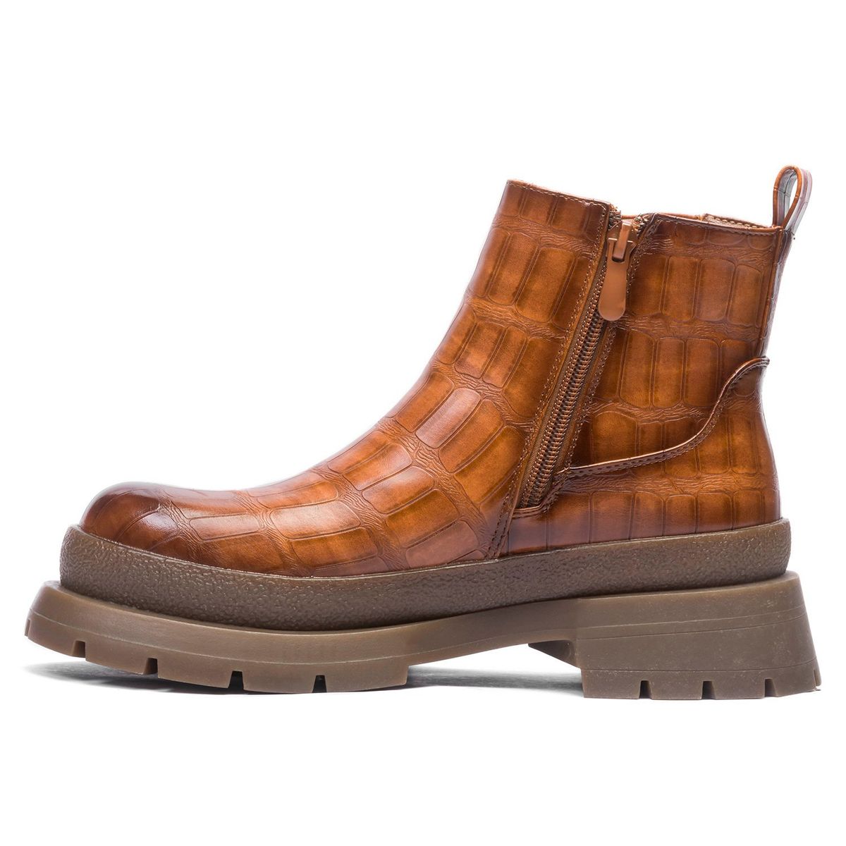 CHANCLETA - Botín Mujer Camel Coconi Chancleta