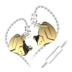 KZ - Audífonos ZSN PRO X in ear con MIC Dorado