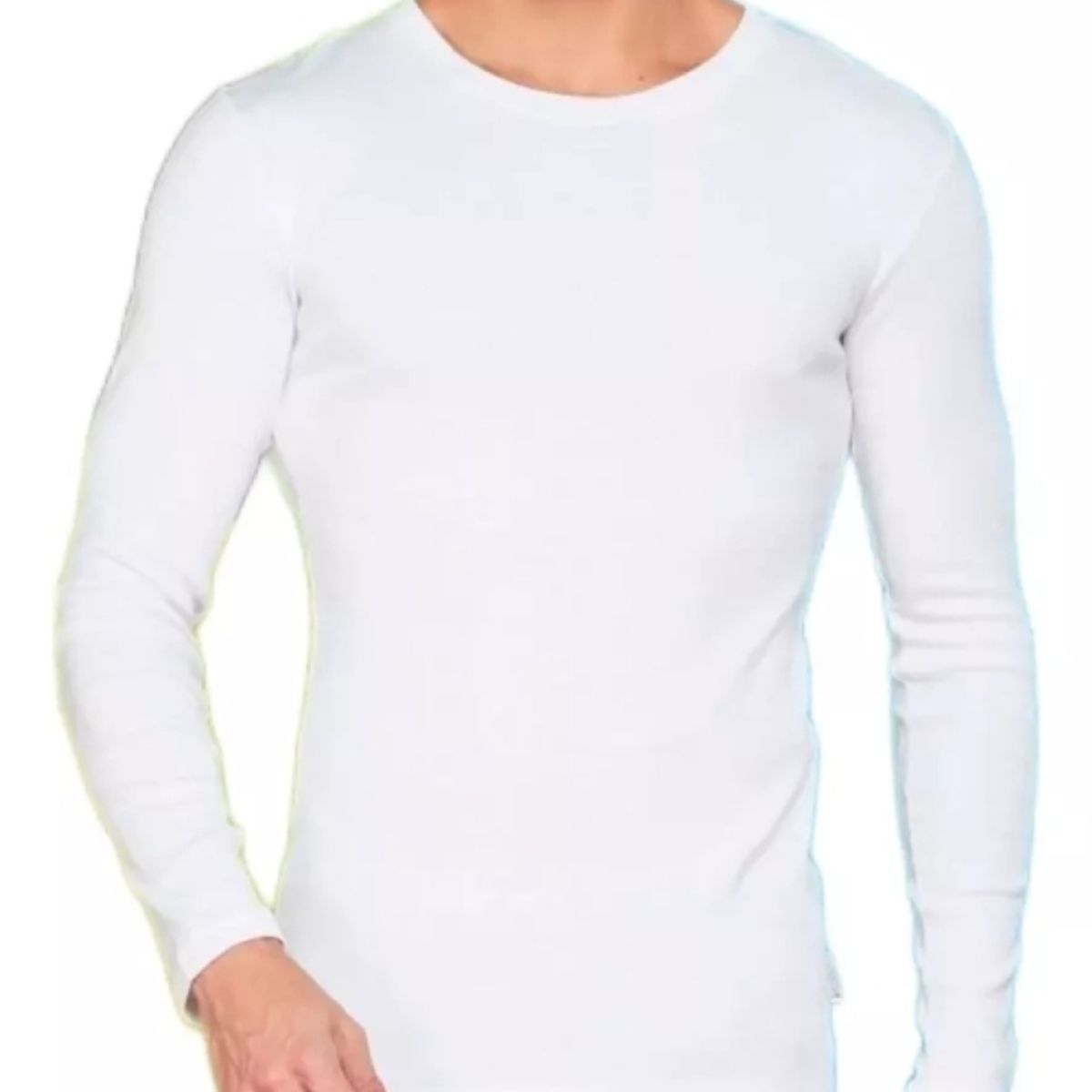 LADY GENNY - Camiseta Manga Larga Cotton Rib Jockey