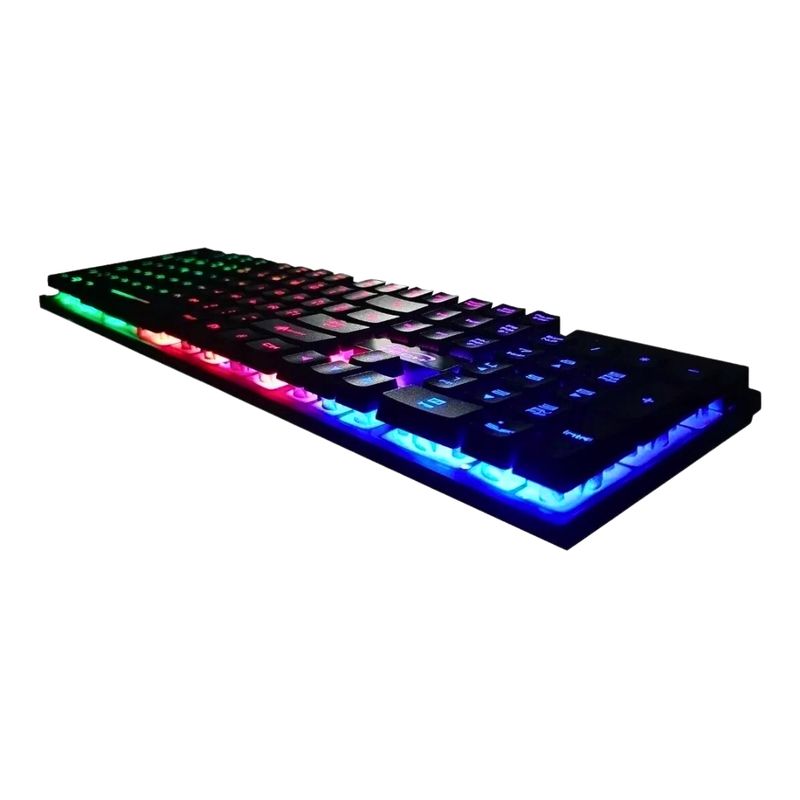 GENERICO - Kit Gamer Teclado Y Mouse Ghost Knight 2 Compatible Con Ps4…