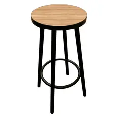 AMUV - Taburete h70cm MeMadera CBolo