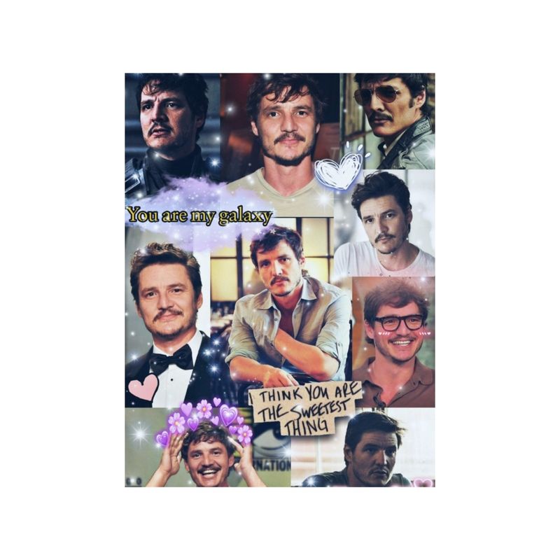 GENERICO - Cuadro Pedro Pascal 40x30 Cm 4 - Nelestore.