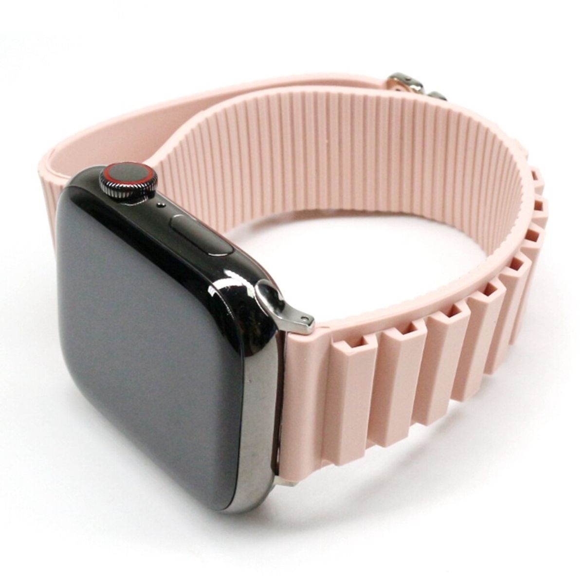 GENERICO - Correa Silicona Para Iwatch Ultra Series SE del 42 a 49 mm - Rosa