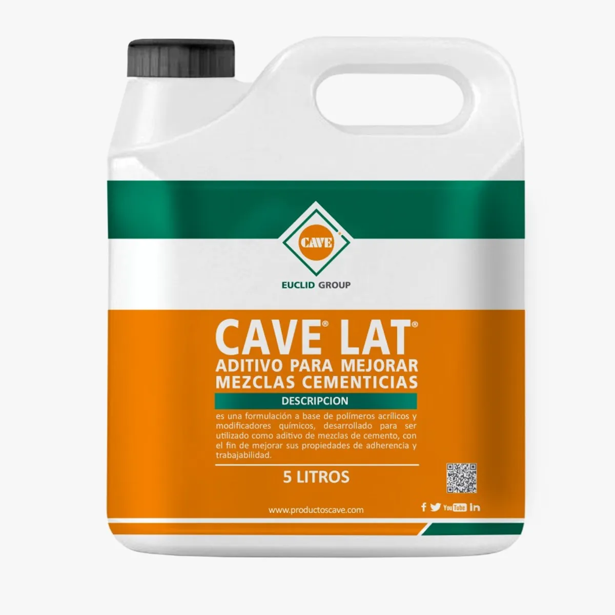 CAVE - Cave Lat - promotor de adherencia, Bidón 5 Kg.
