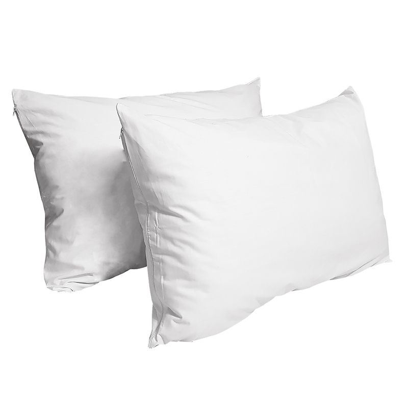 VICTORIANAS - Funda De Almohada Protectora Blanco 50X70 200 Hilos