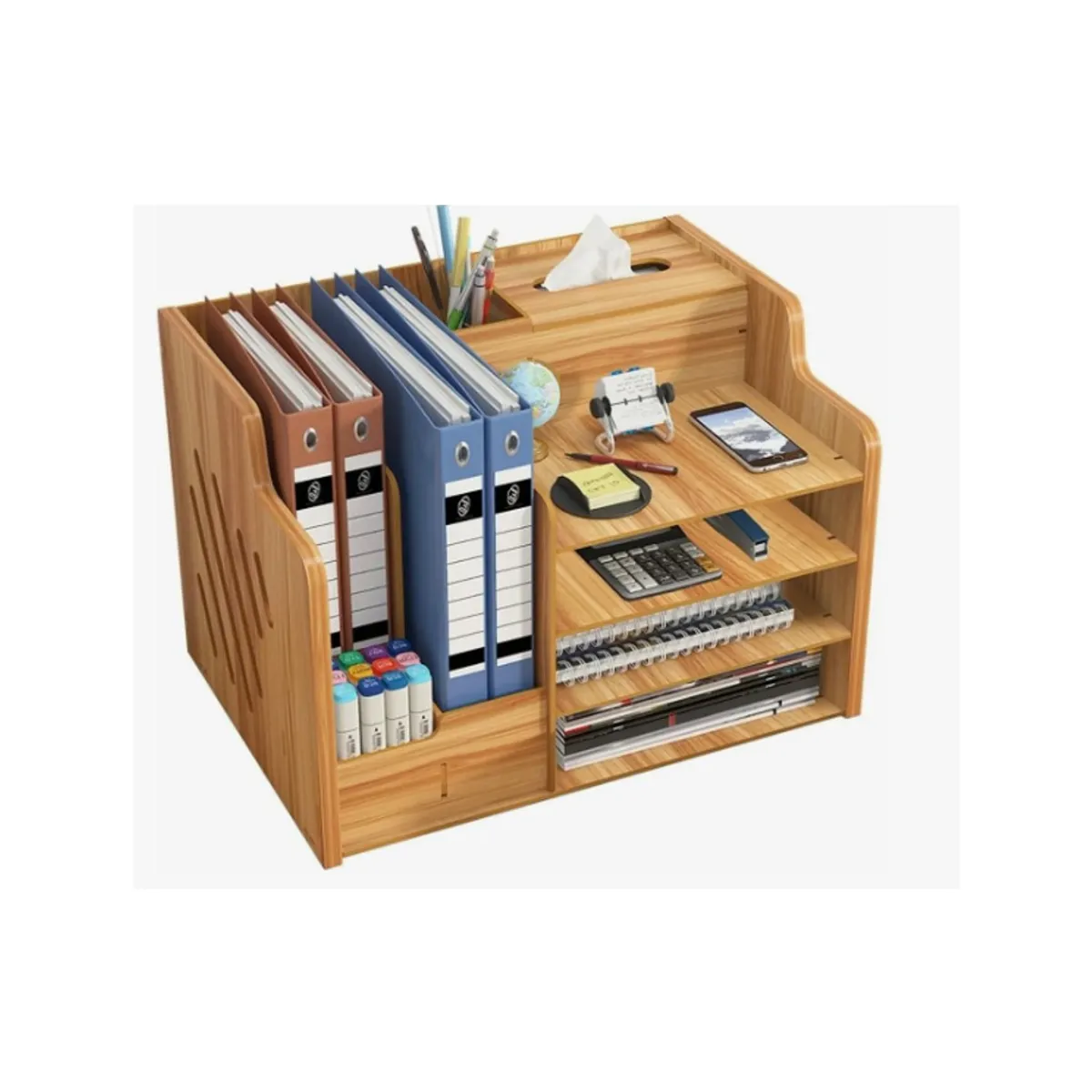GENERICO - Estante Melamina Escritorio Organizador Oficina Portalapiz