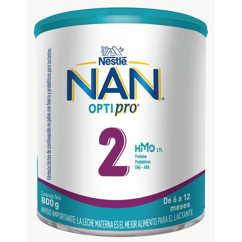 NESTLE - NAN 2 OPTIPRO 800grs