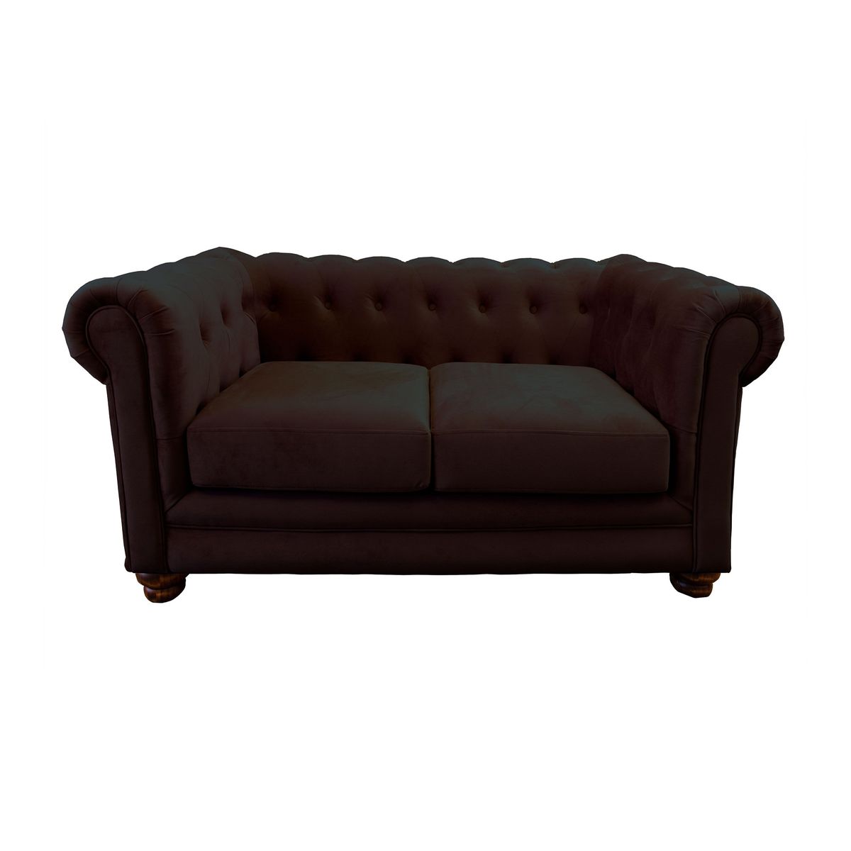 LATAM HOME - SOFA FLORENCIA 2C TELA VELVET CHOCOLATE
