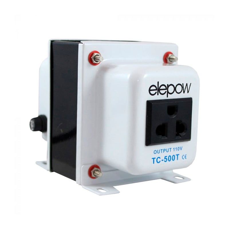 GENERICO - Autotransformador 500 Watts Con Tierra Tc-500T GENERICO