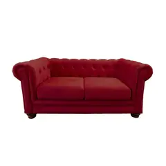 LATAM HOME - SOFA FLORENCIA 2C TELA VELVET BURDEO