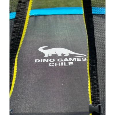 Imagen 2 del producto CAMA ELASTICA DE 3,05 MTS DE DIAMETRO CON RED LATERAL + ESCALERA (VERDE)