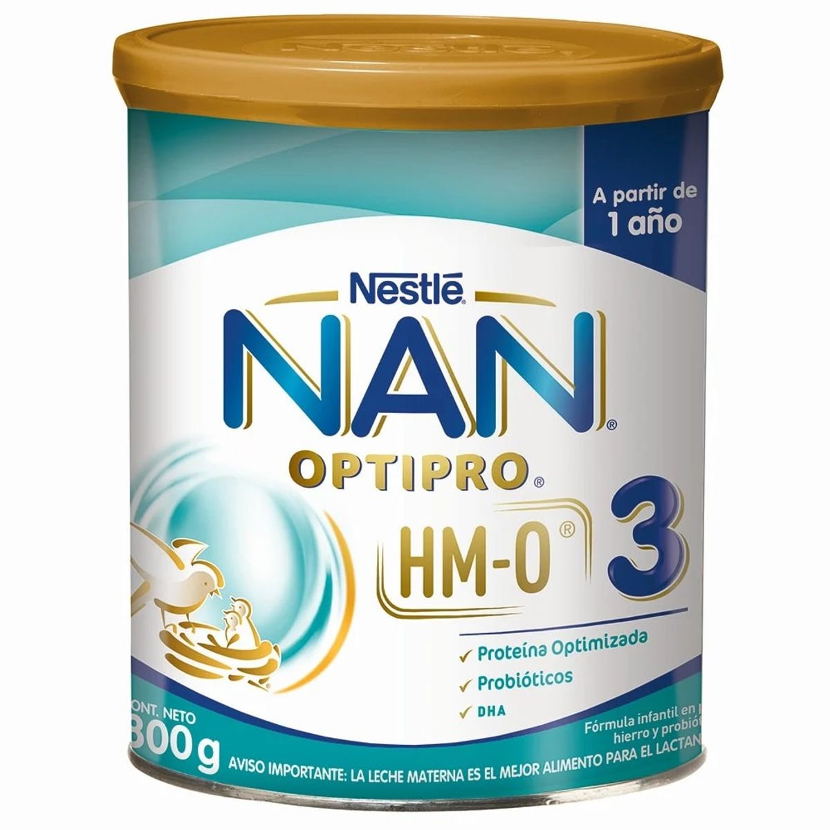NESTLE - NAN 3 OPTIPRO 800grs