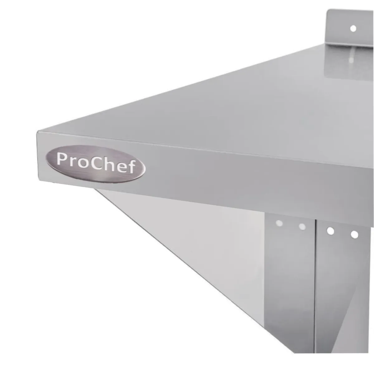 PROCHEF - Repisa Mural Lisa 60x30 cm Acero Inoxidable WS-600