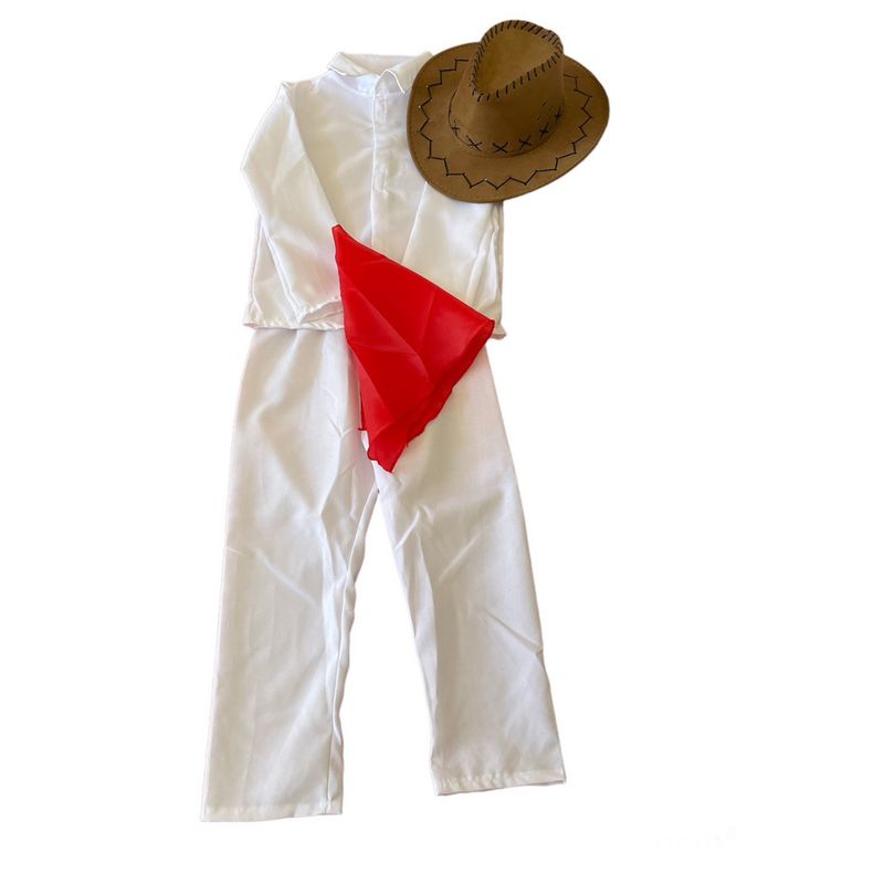 SEIGARD - Traje Típico Colombia Niño CVG-051 Color Blanco