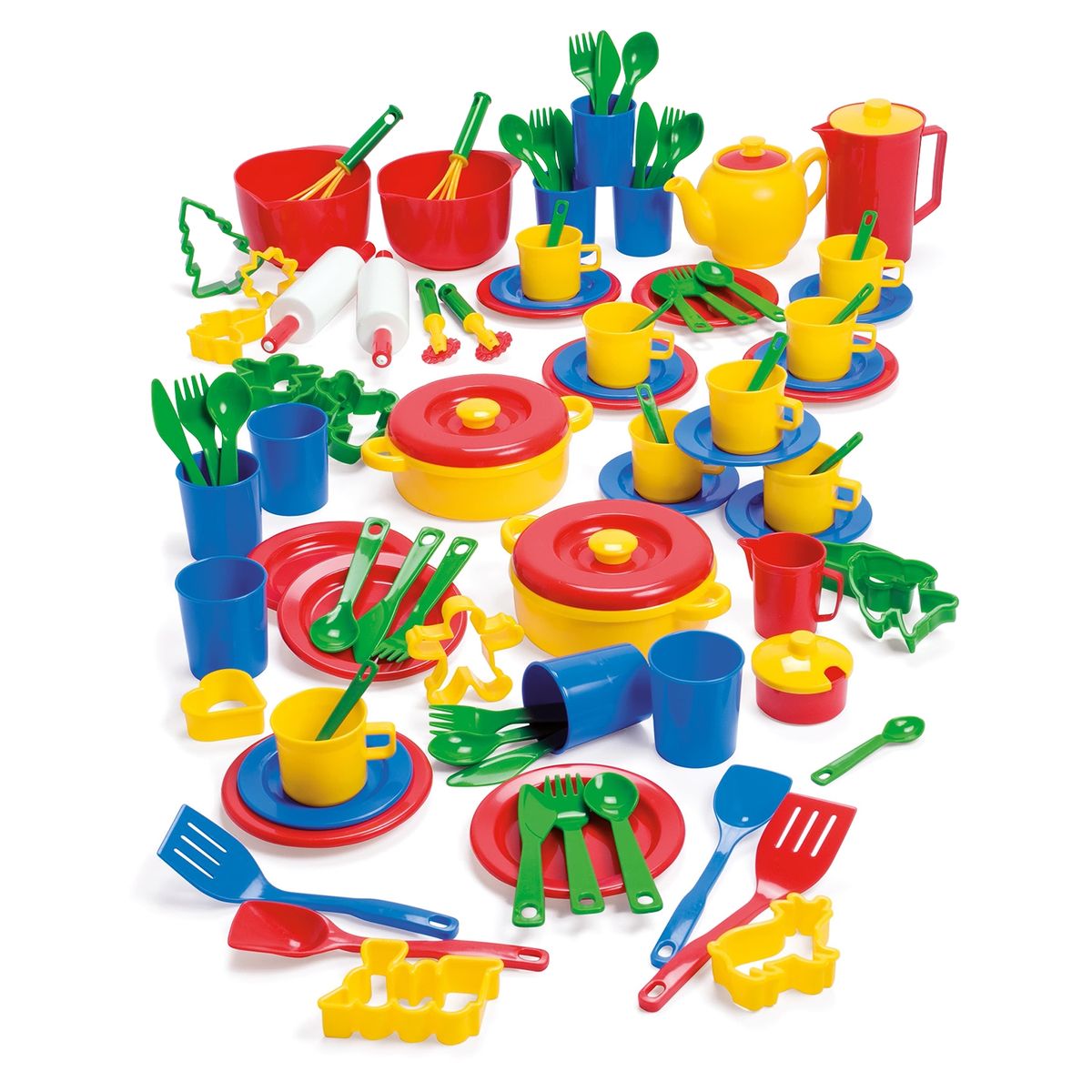SEIGARD - Juego De Comida Y Repostería 100 Piezas 6945 Multicolor