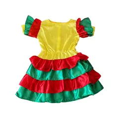 SEIGARD - Traje Típico Haití Niña CVG-048 Multicolor
