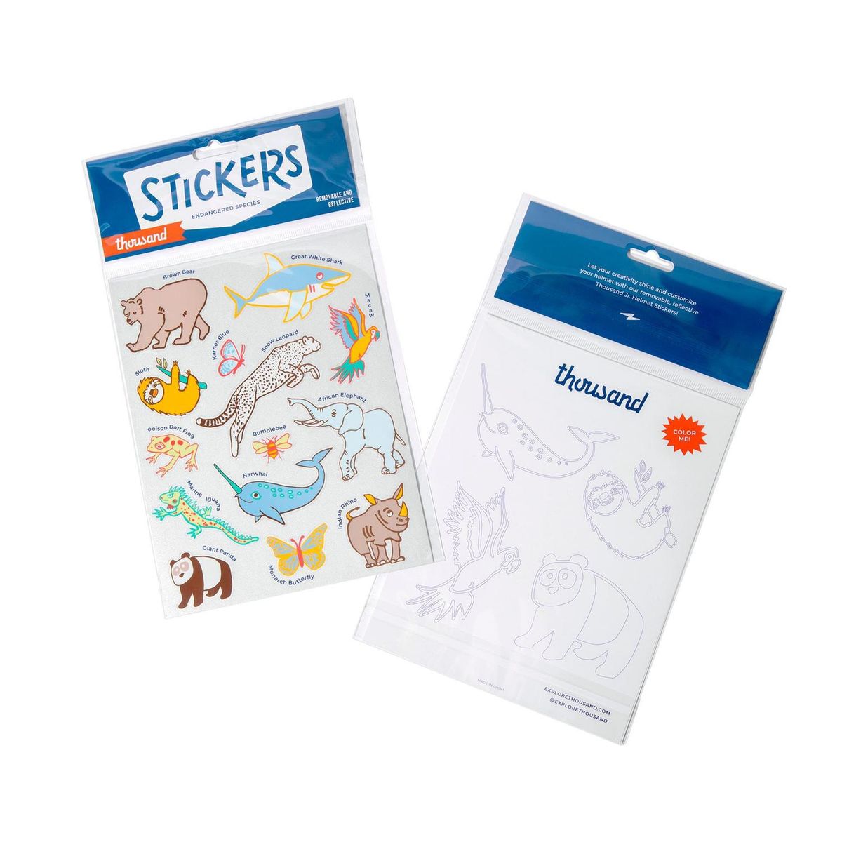 THOUSAND - Stickers Reflectantes Cascos Thousand