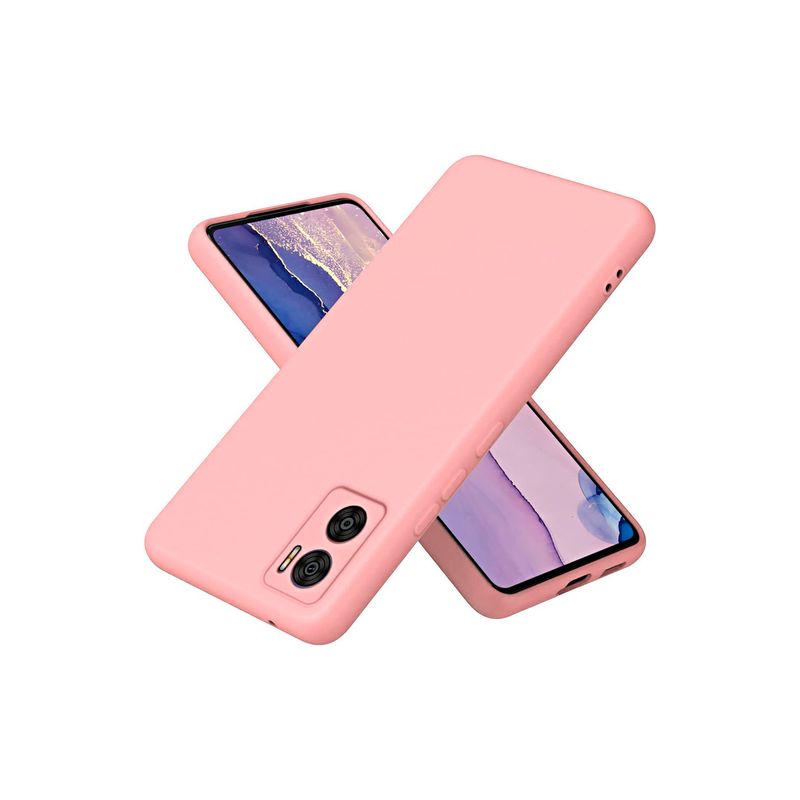 JOICO - Carcasa Para Motorola Moto E22  E22I Goma Rosa