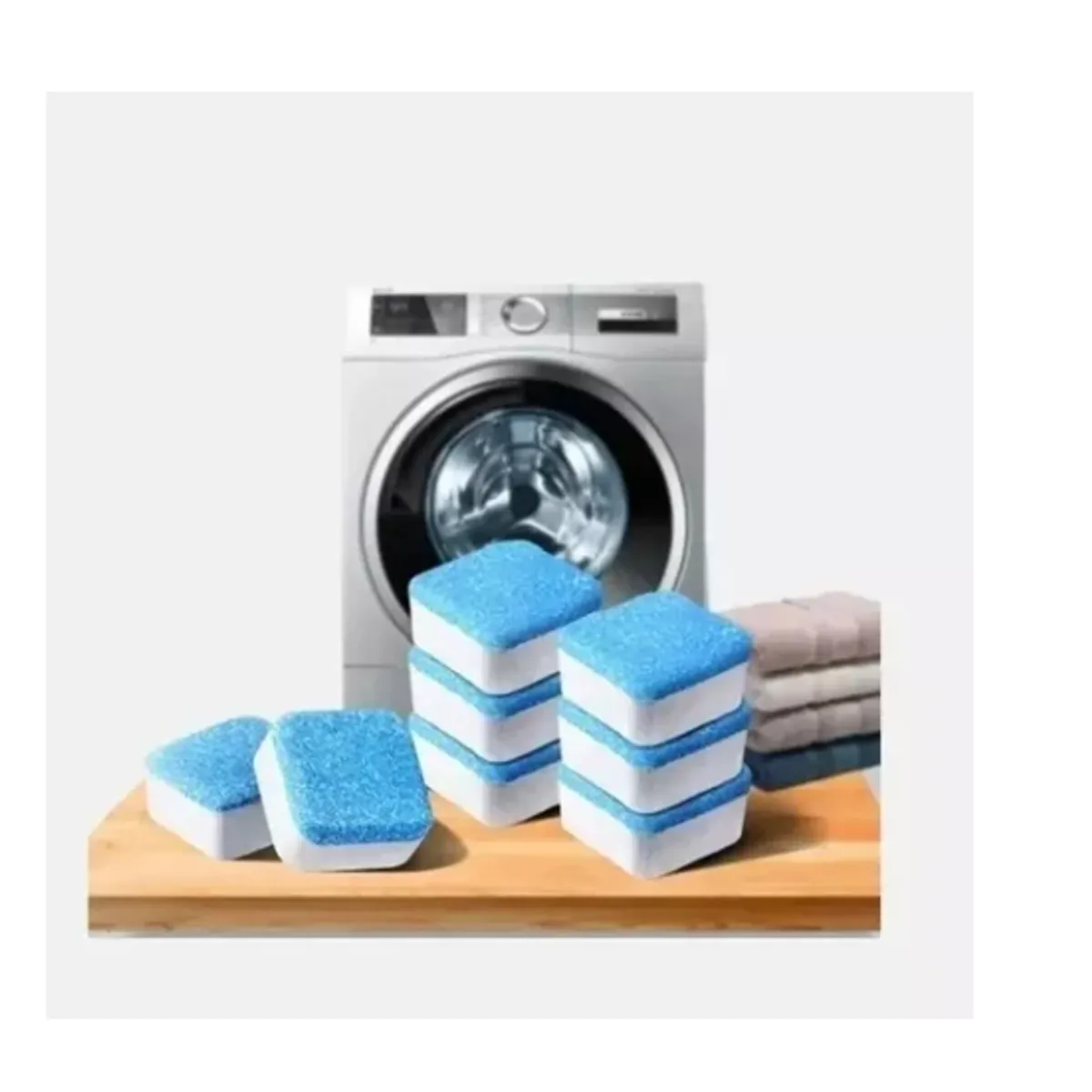ESHOPANGIE - Pack 12 Pastillas  Limpieza De Maquina Lavadora