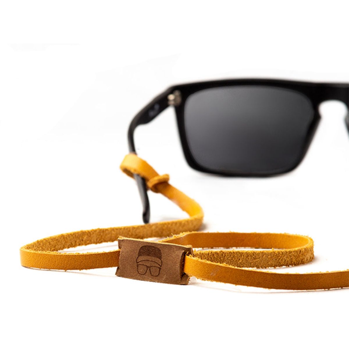 SO LONG - Correa o Strap de Cuero So Long Tiger Amarillo Mostaza