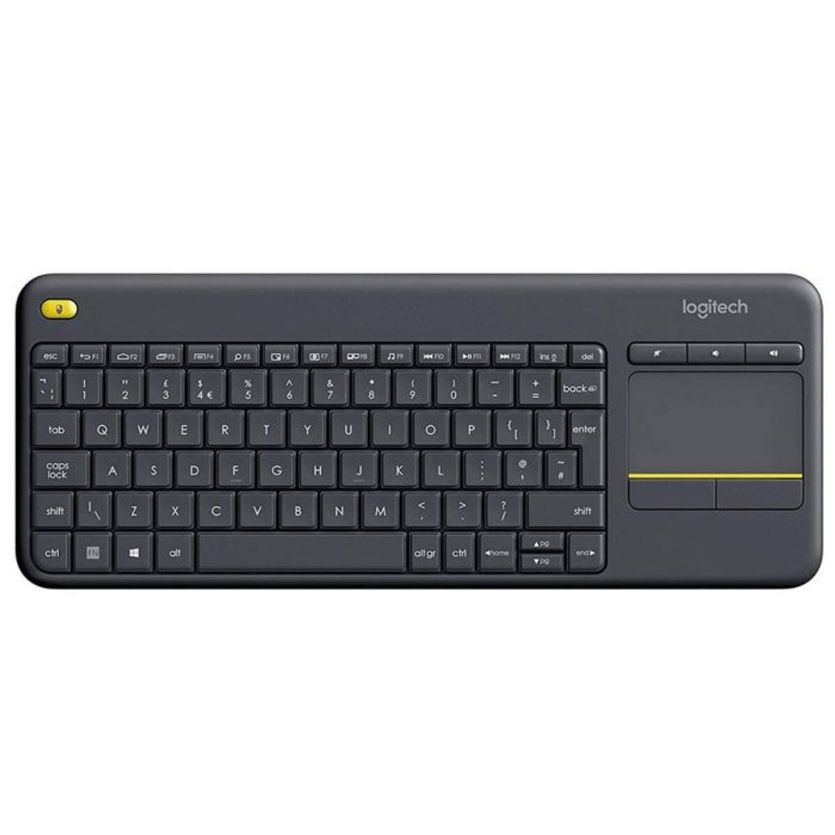 LOGITECH - Teclado Inalámbrico K400 Plus Español Logitech