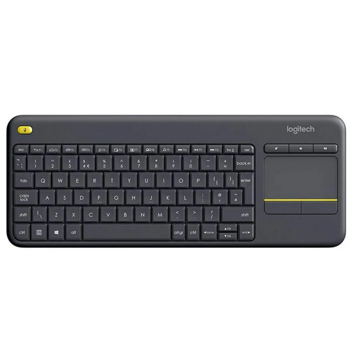 LOGITECH - Teclado Inalámbrico K400 Plus Español Logitech