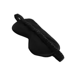MARINA COLORINA - Antifaz de seda Mulberry 22 mm color negro