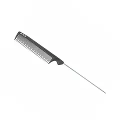 GENERICO - Peine De Carbón Profesional De Diente Extra Fino Olivia Garden