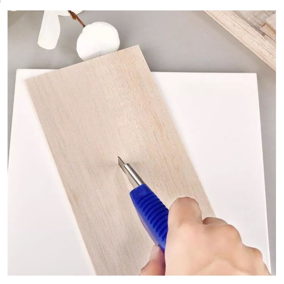 GENERICO - Madera De Balsa 300 X 100 X 1mm 5un…