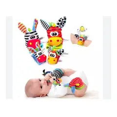 BEBE - Set Estimulación Calcetines y Muñequeras