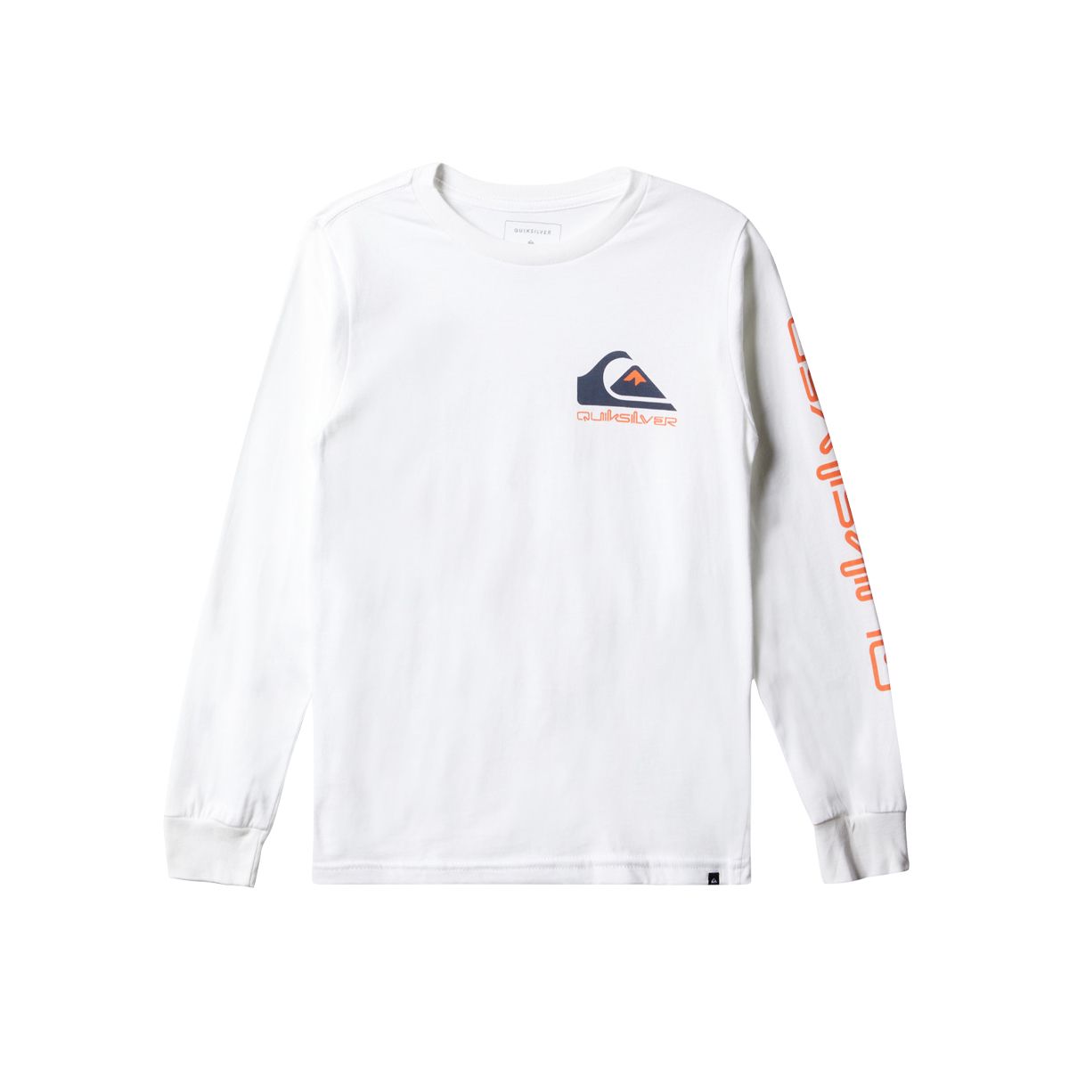 QUIKSILVER - Polera Quiksilver Omni Logo Niño White