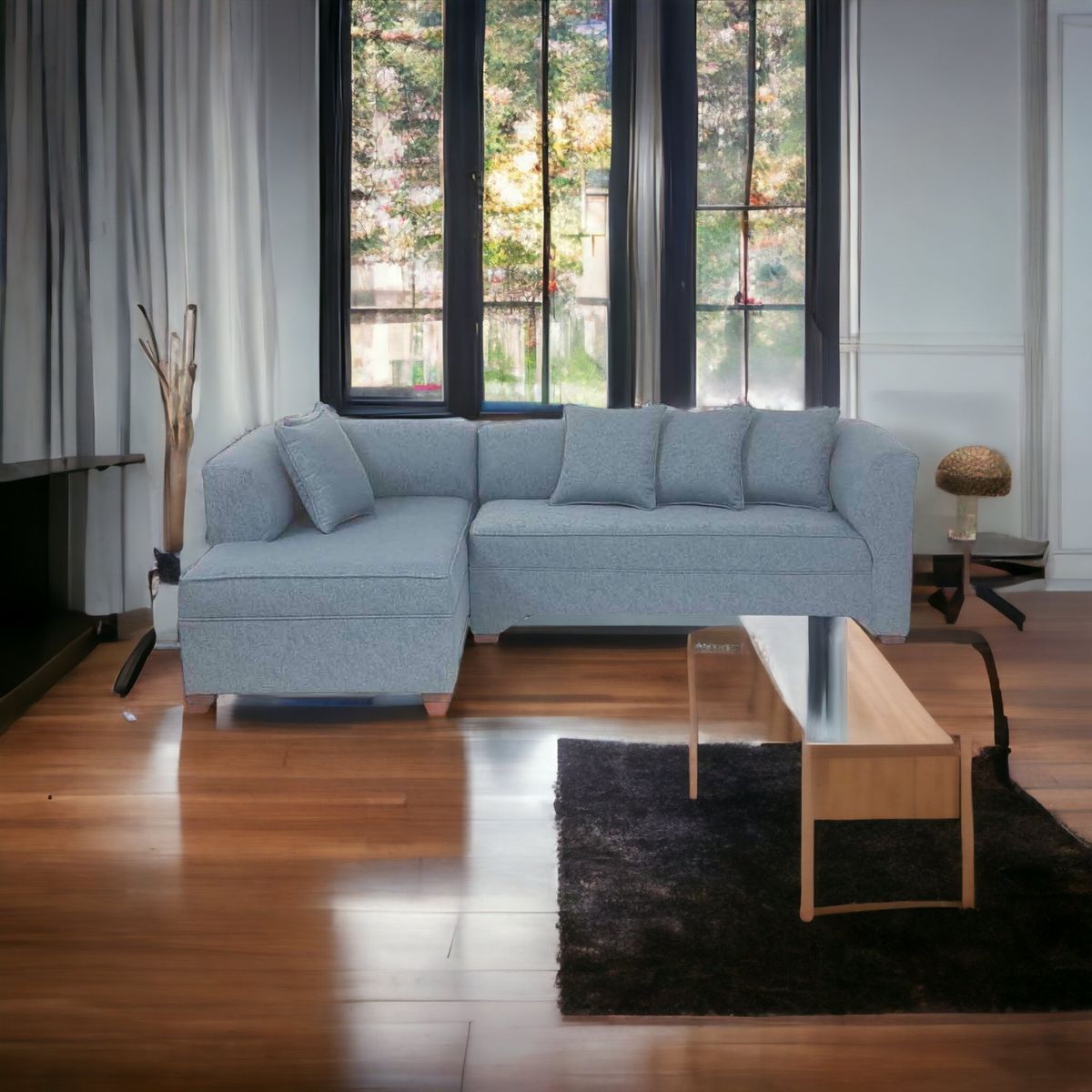 MUEBLES AMERICA - Seccional Metropolitan Izquierdo Lino Sidelli Azul Claro