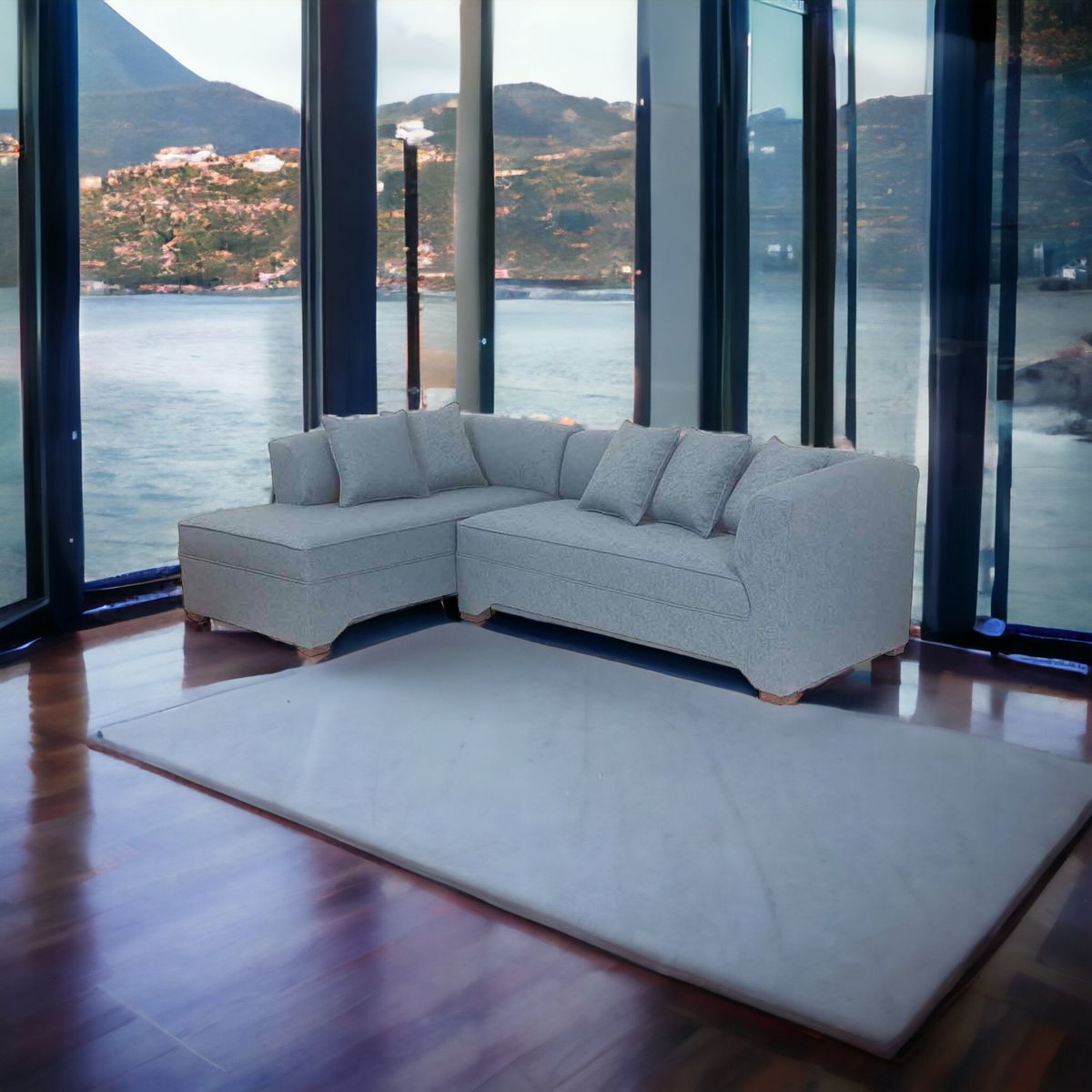 MUEBLES AMERICA - Seccional Metropolitan Izquierdo Lino Sidelli Azul Claro