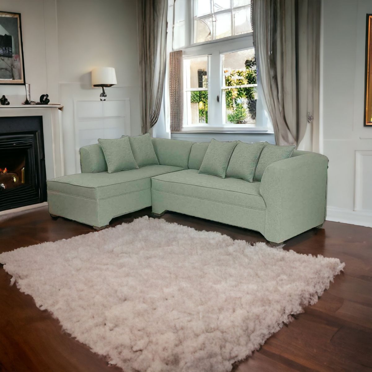 MUEBLES AMERICA - Seccional Metropolitan Izquierdo Lino Sidelli Verde Agua