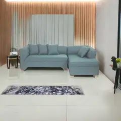MUEBLES AMERICA - Seccional Metropolitan Derecho Lino Sidelli Azul Petróleo