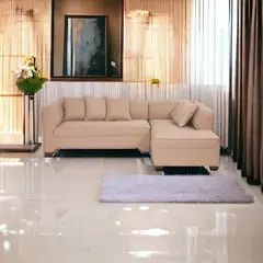 MUEBLES AMERICA - Seccional Metropolitan Derecho Lino Sidelli Beige