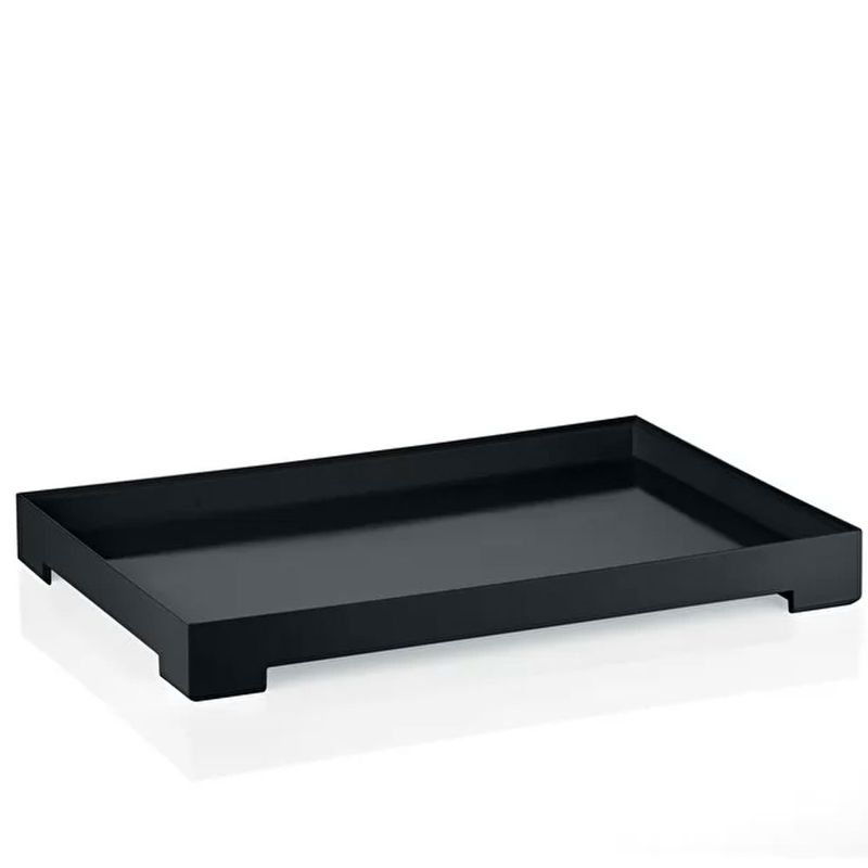 GUZZINI - Bandeja Icons Collection Negra 46cms.