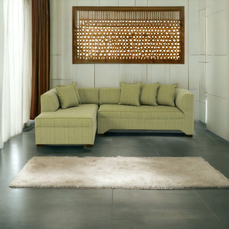 MUEBLES AMERICA - Seccional Metropolitan Izquierdo Chenille Verde