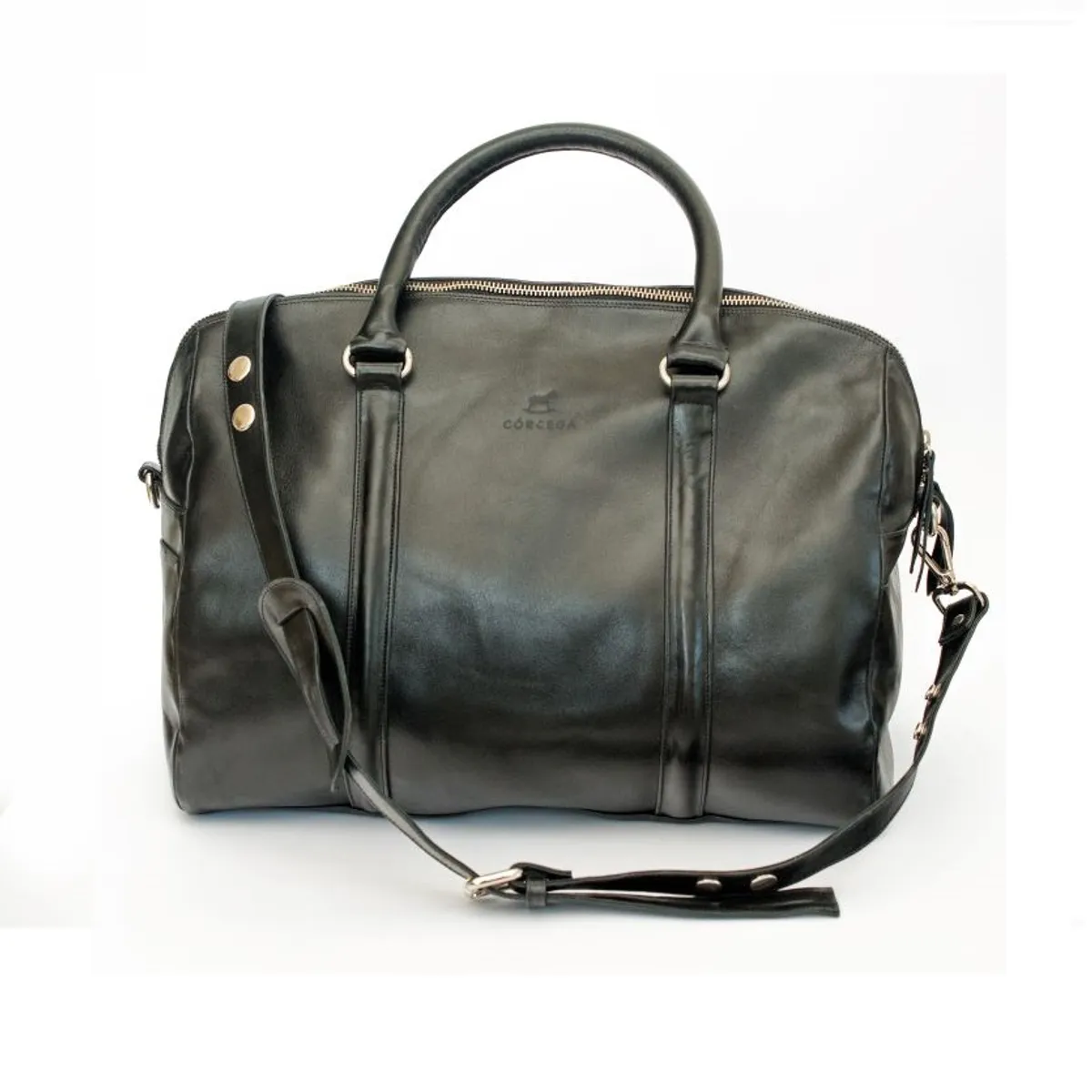 CORCEGA CUEROS - Bolso Cuero Artesanal Espacioso