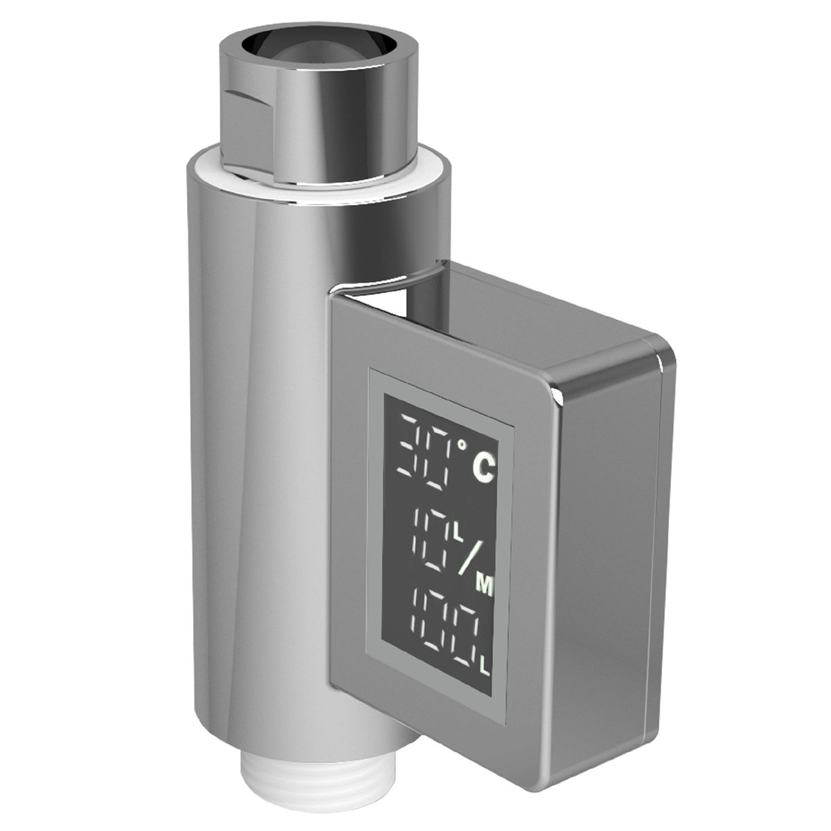 DUSCHY - Medidor de caudal para baño Flode