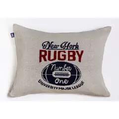 GENERICO - FUNDA DE COJIN RUGBY…