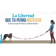 GENERICO - Correa Extra Larga Paseo y Adiestramiento 10 mts…