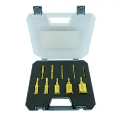 GENERICO - Brocas Copa P/ Ceramica Marmol Vidrio 6-35mm 10 Pcs Tmk19894