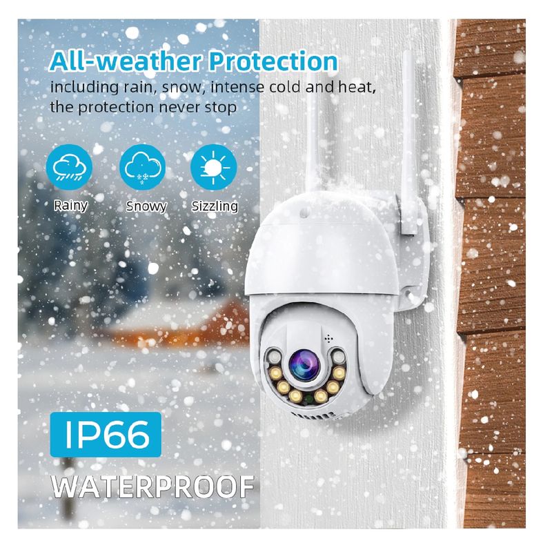 GENERICO - CAMARA EXTERIOR FULL HD 360° PRO…