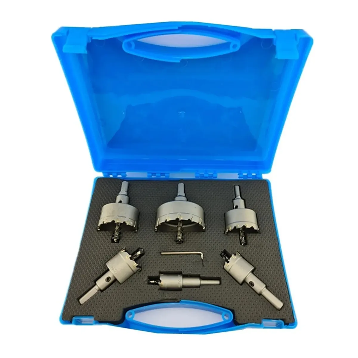 GENERICO - Kit Set Juego De Brocas Para Metal 6 Piezas Crownman