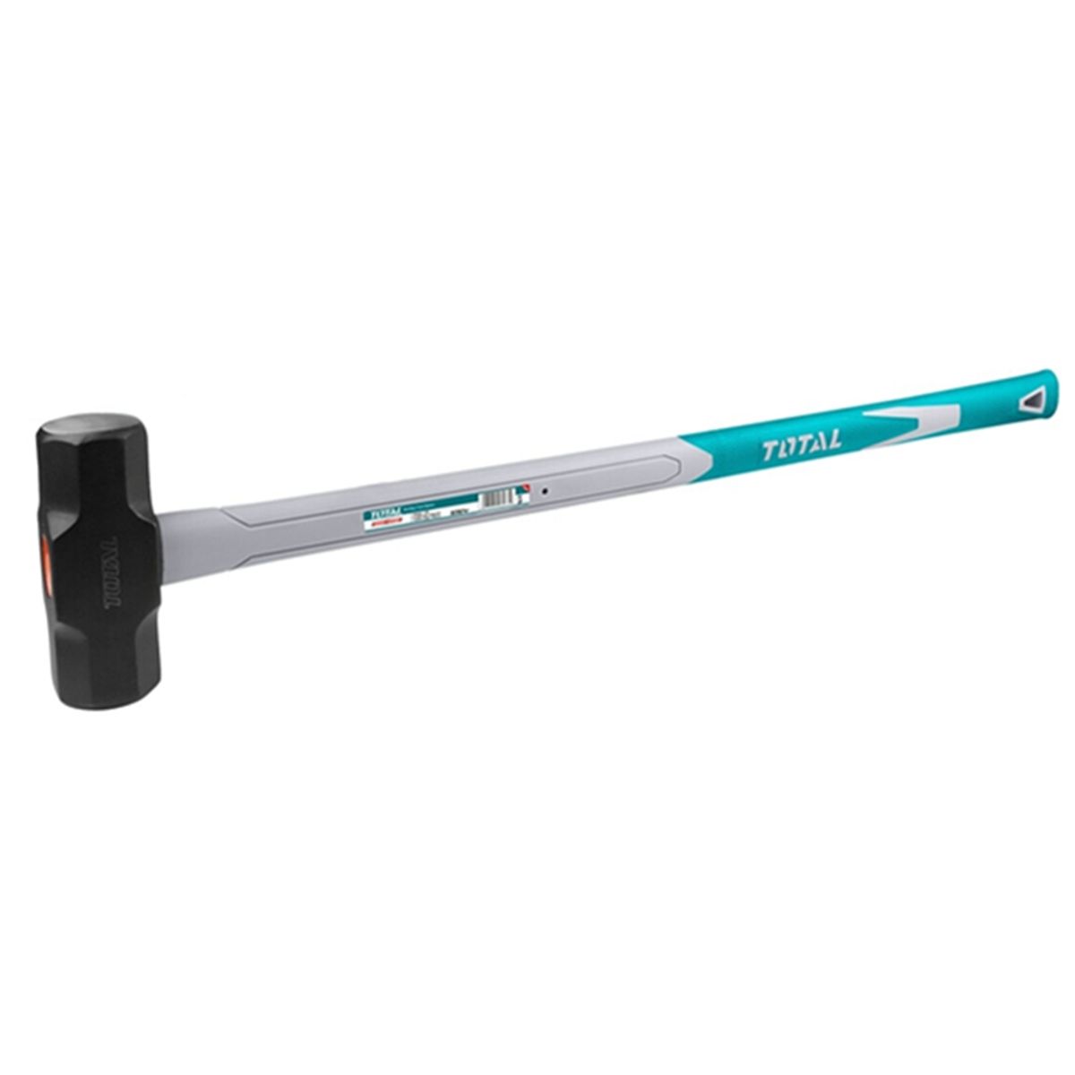 TOTAL TOOLS - Combo Martillo Mazo Mango Fibra De Vidrio 10lbs Tht750416