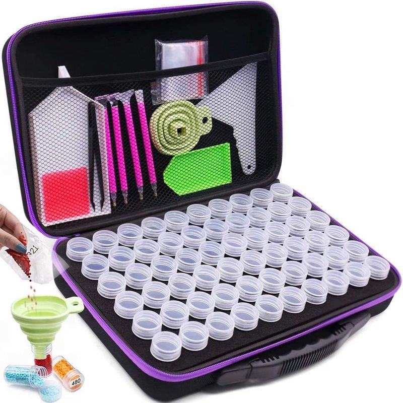 KUANGYE - Maleta Almacenamiento Y Accesorios Diamond Painting