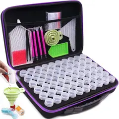KUANGYE - Maleta Almacenamiento Y Accesorios Diamond Painting