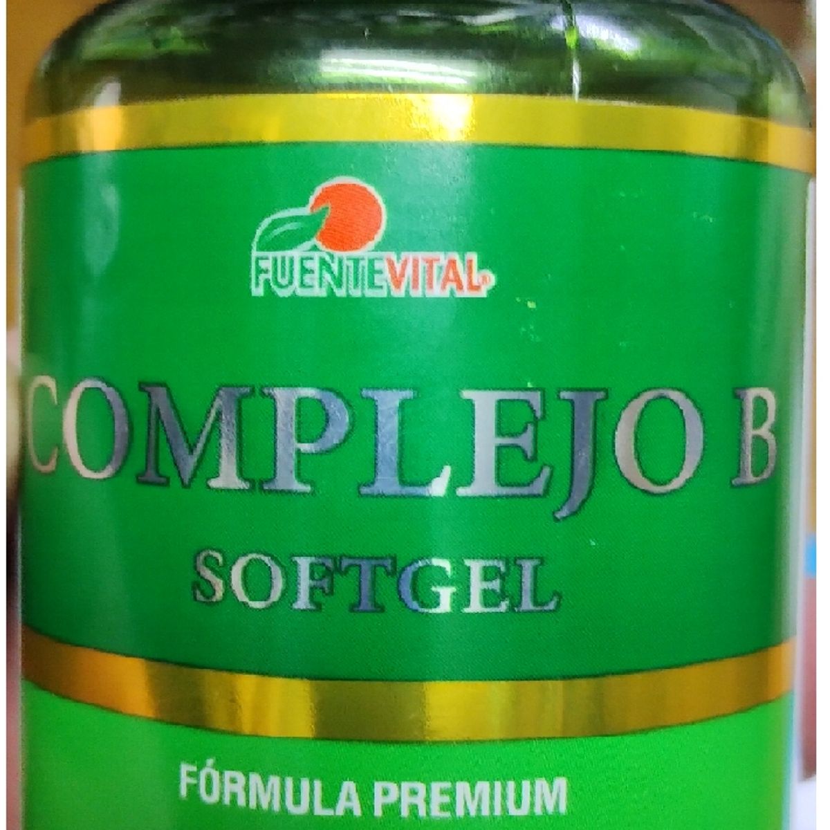 FUENTEVITAL - Vitaminas Complejo B Fv 3 Frascos 3x60 Capsulas SoftGel